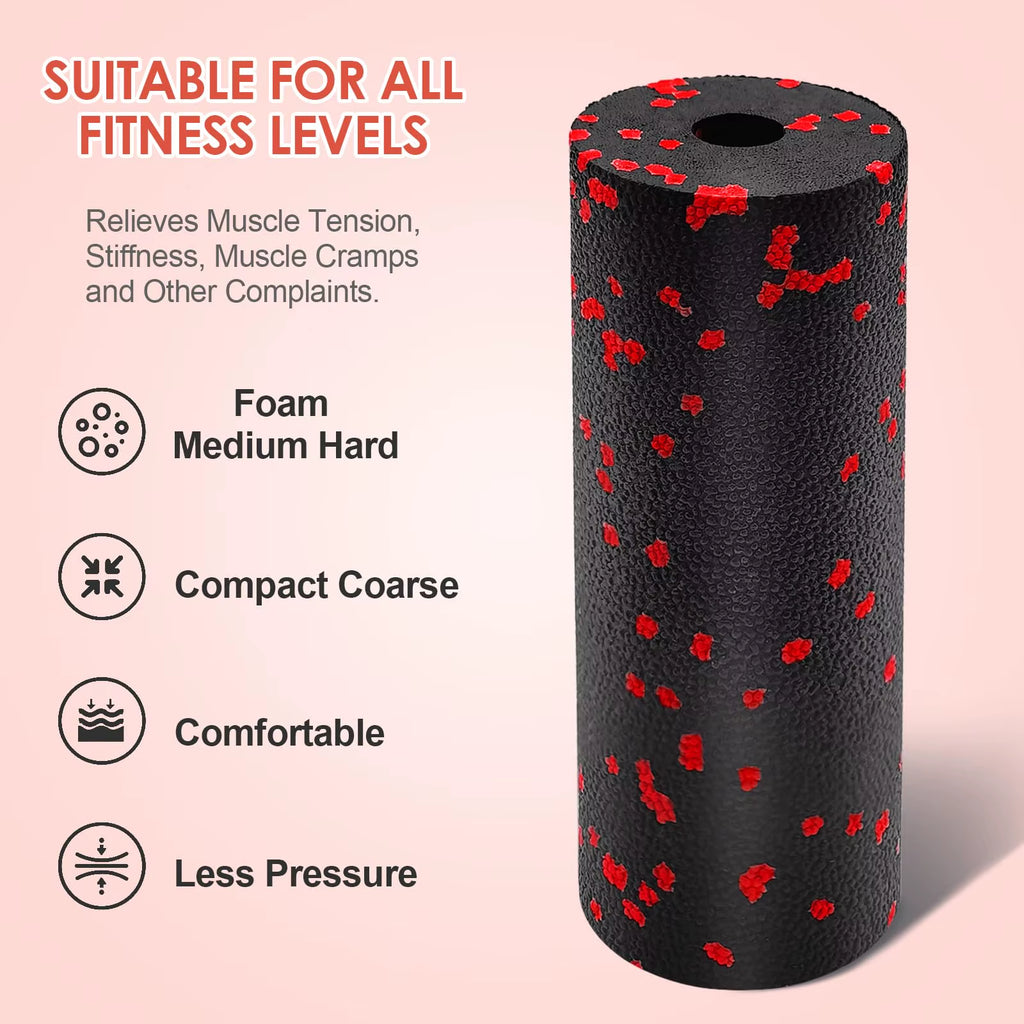 Hollow Yoga Roller Massage Peanut Ball Set EPP Fitness Foam Column for Back Pain Legs Hip Deep Tissue Stretching Muscle Relax