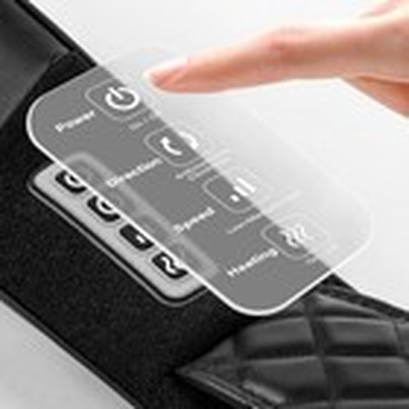 Blue Elf Shiatsu Neck & Back Massager with Heat, 3D Kneading, Black