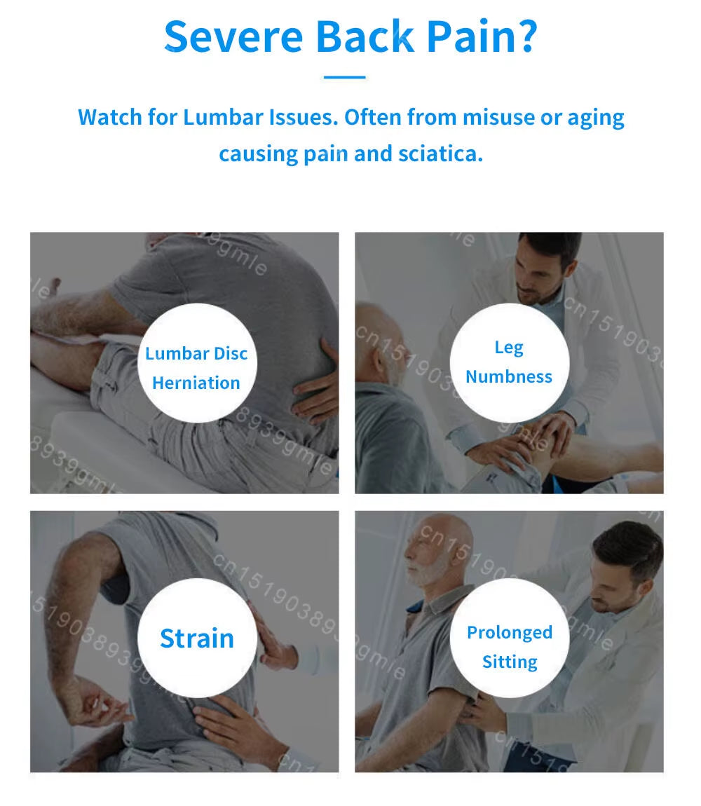 Adjustable Back Stretcher Therapy Cervical Shoulder Back Pain Relief Yoga Fitness Waist Massager Muscle Relax Posture Corrector